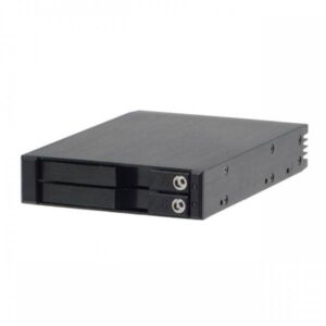 ELS SS-21TL Bay 3 in 2 HDD 3.5" a 2 2.5" Sata/SAS Nero - immagine 1