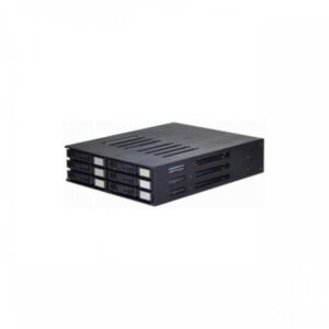 ELS SS-60WM bay Interno 5.25" per 6 x 2.5" SATA Nero - immagine 1