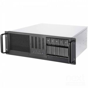 Silverstone RM41-H08 Case Server Rack 4U 3x 3,5"/9x 2,5" No PSU SSI-CEB/ATX/mATX/Mini-ITX - immagine 2