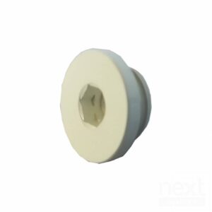 Barrow TBLDS Ultra Thin Tappo Plug Thread G1/4 Bianco - immagine 2