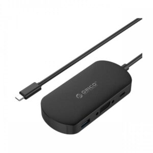 Orico Docking Station Type C a 1*VGA 1*USB 3.0 1*Type-C Nero - immagine 1