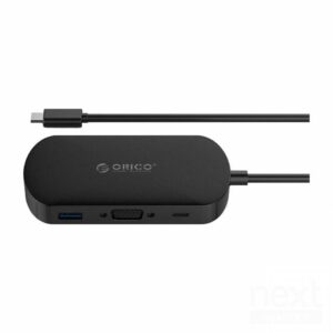 Orico Docking Station Type C a 1*VGA 1*USB 3.0 1*Type-C Nero - immagine 3