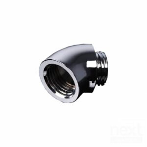 Barrow TDWT45-V2 Raccordo 45 G1/4 M/F Silver - immagine 2