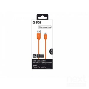 SBS Cavo dati USB 2.0 - Apple Lightning Arancione 1M - immagine 4