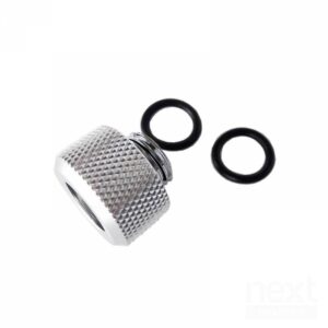 Barrow TFYKN-T12 Connettore Fitting Dritto Tubo Rigido 12mm Argento - immagine 2