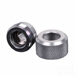Barrow TFYKN-T12 Connettore Fitting Dritto Tubo Rigido 12mm Argento - immagine 3