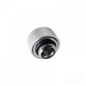 Barrow TFYKN-T12 Connettore Fitting Dritto Tubo Rigido 12mm Argento - immagine 4
