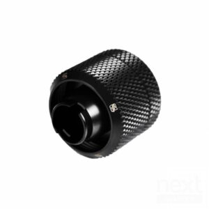 Barrow THKN-3/8 Connettore Compression Dritto G1/4 Tubo Morbido 9.5/15.7mm Nero - immagine 1