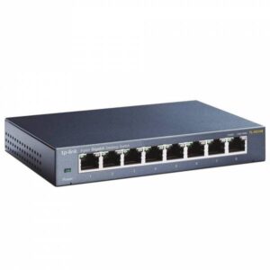 TP-Link TL-SG108-V2 Switch Unmanaged Gigabit Ethernet 8 Porte - immagine 1