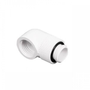 Barrow TWT90-V2.5 Raccordo 90 ruotabile G1/4" M/F Bianco - immagine 4