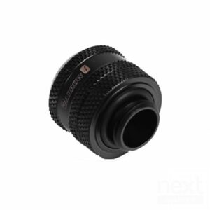 Barrow TYKN-K12 Connettore Fitting Dritto Tubo Rigido 12mm Nero - immagine 4