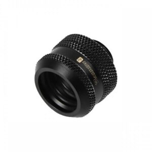 Barrow TYKN-K16 Connettore Fitting Dritto Tubo Rigido 16mm Nero - immagine 1
