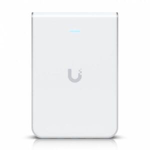 Ubiquiti U6-IW In-Wall Access Point Wireless AX 5300Mbps Dual-Band PoE Bianco - immagine 1