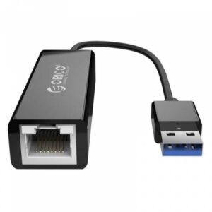 Orico UTJ-U3-BK Adattatore Ethernet GLAN - USB3.0 - Nero - immagine 1