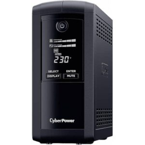 CyberPower VP1000ELCD UPS Line Interactive 1000VA/550W 4*Schuko - immagine 1