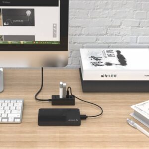 Orico Hub USB 2.0 4 porte Nero - immagine 4