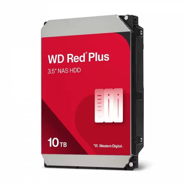 Western Digital HDD 10TB WD Red Plus 512MB 7200RPM SataIII 3.5"