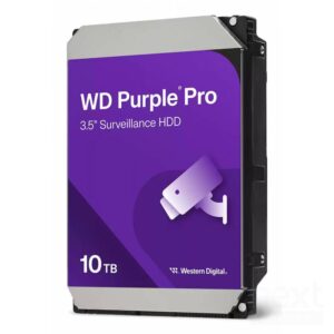 Western Digital HDD 10TB WD Purple Pro Smart Video 512MB 7200RPM SataIII 3.5" - immagine 2