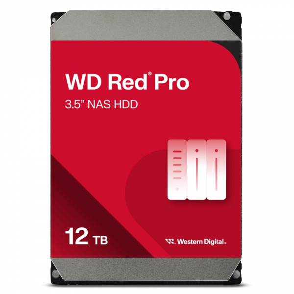 Western Digital HDD 12TB WD Red Pro 512MB 7200RPM SataIII 3.5"