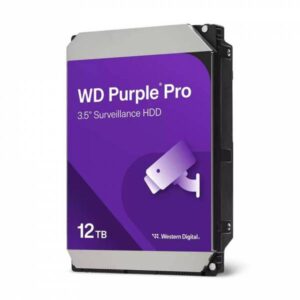 Western Digital HDD 12TB WD Purple Pro Smart Video 512MB 7200RPM SataIII 3.5" - immagine 1