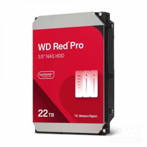 Western Digital HDD 22TB WD Red Pro 512MB 7200RPM SataIII 3.5" - immagine 2