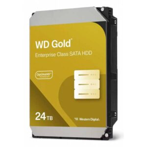 Western Digital HDD 24TB WD Gold 512MB 7200RPM SataIII 3.5" - immagine 1