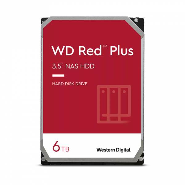 Western Digital Red Plus WD60EFPX HDD 6TB 256MB 5400rpm SataIII 3.5"