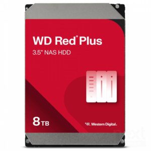 Western Digital HDD 8TB WD Red Plus 256MB 5640RPM SataIII 3.5" - immagine 1