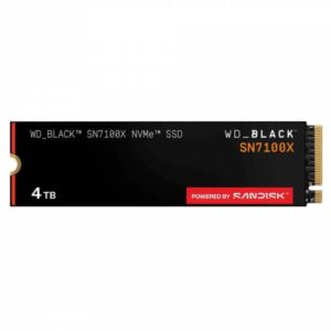 Western Digital WD Black SN7100X SSD 4TB M.2 NVMe PCIe 4.0 7250/6900 MB/s per ROG Xbox Ally (X) e PC - immagine 1