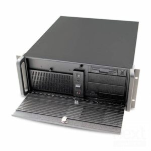 AIC RMC-4S Rack 4U 3*5.25" 1*3.5" No PSU E-ATX Nero - immagine 2