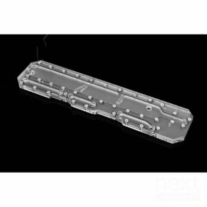 Barrow ZGC06N-SDB RGB Water Chanel Tanica per Zeanigal 07 8*G1/4 Trasparente - immagine 3