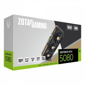 Zotac GeForce RTX 5080 SOLID CORE 16GB GDDR7 DLSS4 1*HDMI/3*DisplayPort PCi Ex 5.0 16x - immagine 1